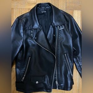 TOPSHOP leather jacket (oversized)